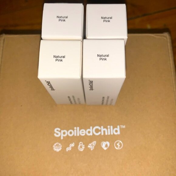4x NIB Spoiled Child Conditioning Tinted Lip Balm in "Natural Pink" - Picture 2 of 2